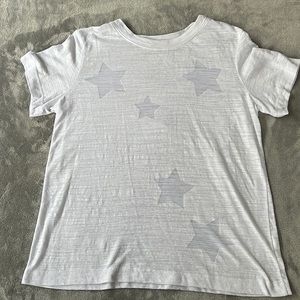 See-through White Star Shirt